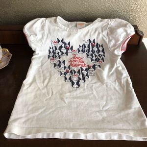 Gymboree Frenchie t-shirt